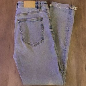 Zara straight jeans